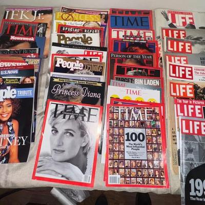 Time, Life Magazines, And More Collection (Dating Back To The 40’s)
