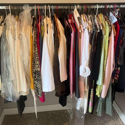 Mystery Women's Clothing and Shoe Lot (Size 8 Shoes And 10 For Most the Clothing) 