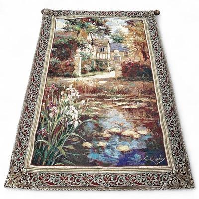 “Lily Pond” Tapestry by Vail Oxley