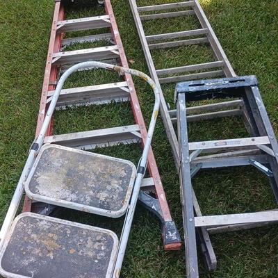 3 Ladders and Stepstool