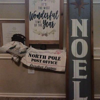 Framed Christmas Signs