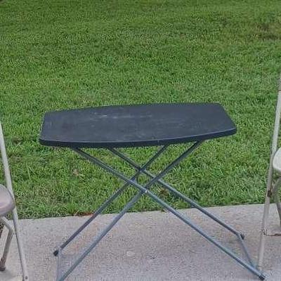 2 Chairs and a Table
