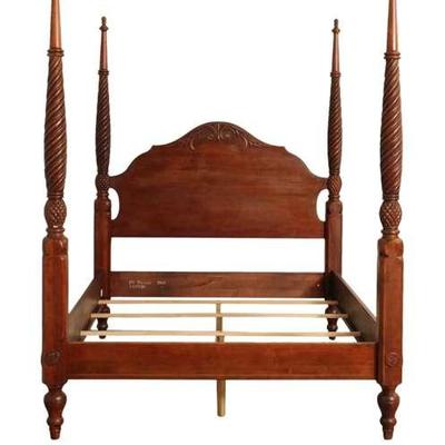 Ethan Allen British Classic 4 Poster Queen Bed