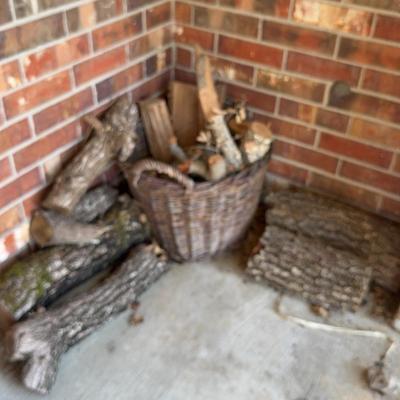 Firewood And Basket