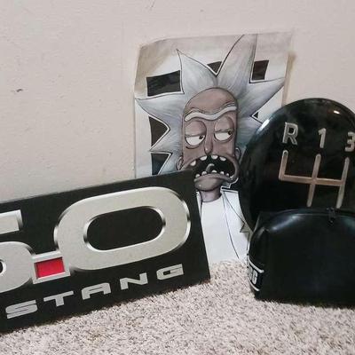 Fun Black and Silver Art