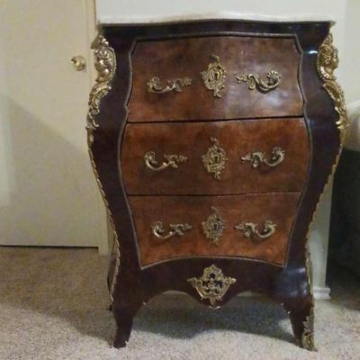Louis XV Style Bombe Commode #1