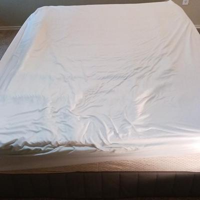 Queen Matress with Box Spring Frame