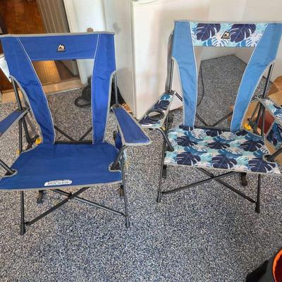 New with Tags GCI Outdoor Comport Pro Rocker Lawn Chairs and Cornhole Boards with Bean Bags