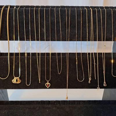 Gold Necklaces & More
