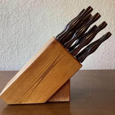 Cutco Knives & Block 