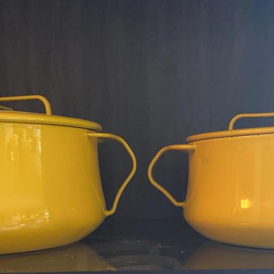 Dansk Yellow Enamel Cookware