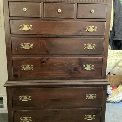 Tall Dresser Dovetailed 