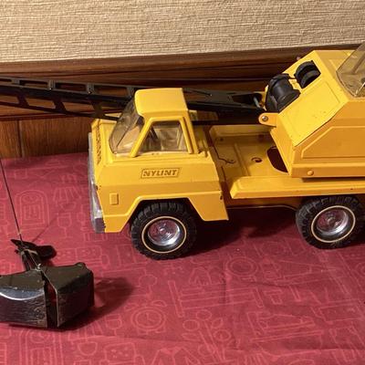 Vintage Nylint Michigan Crane Steel truck 