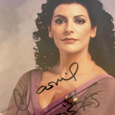 Twelve Star Trek Autographed Character Photographs