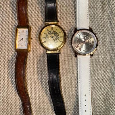 Guess, Anne Klien, And Geneva Quartz Watches 