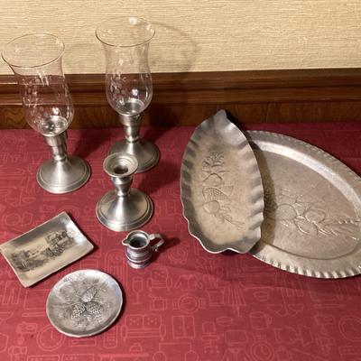 Pewter, Wendell August, And Other Decor Pieces 