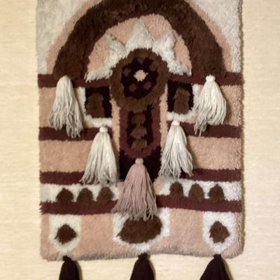 Latch Hook Wall Hanging 