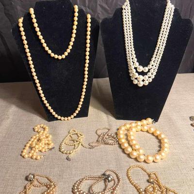 Vintage Faux Pearl Collection 