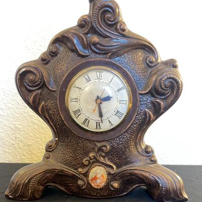 Vintage Banshee Electric Mantel Clock (Tested And Works)