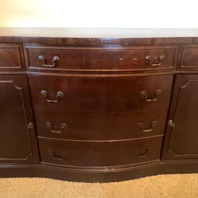 Solid Wooden Sideboard