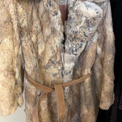 Dino Ricco's Rabbit Fur Size Medium 