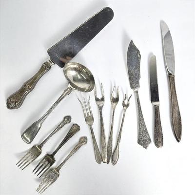 Marked Sterling Silver Vintage Flatware – Forks, Knives & Serving Pieces