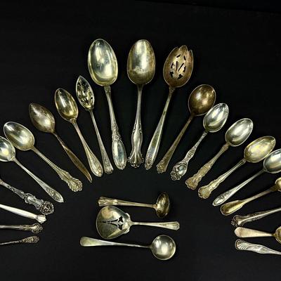 Marked Sterling Silver Spoons – Vintage & Antique Collection