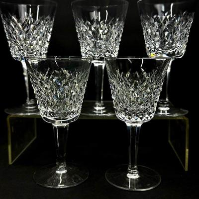 Waterford Crystal Alana 6" Goblets – Set of 5