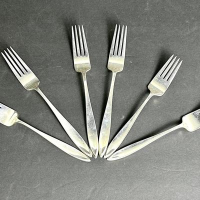 Gorham Sterling Silver Dinner And Salad Forks 