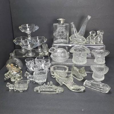Vintage Glassware: Depression Glass, Pattern Glass & More