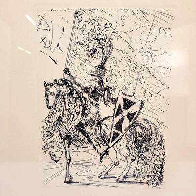 Salvador Dali “El Cid” Collector’s Guild Print with COA