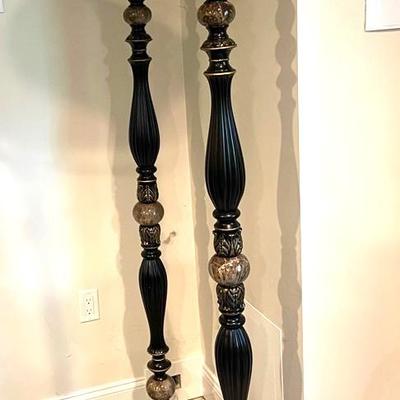 Pair Of Traditional Styled Floor Lamps