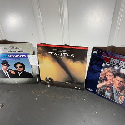 Three Laser Discs Including Twister