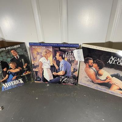 Three Laser Discs Including Maverick