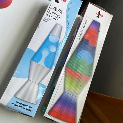 Two New In Box Lava Lamps