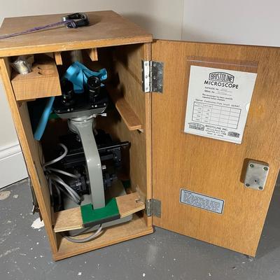 Vintage Bristoline Microscope