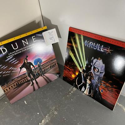 Two Laser Discs Including Dune