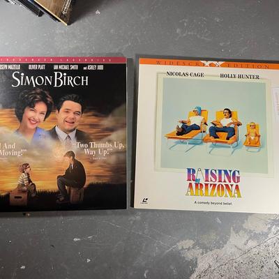 Two Laser Discs Including Raising Arizona