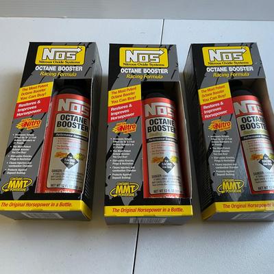 Three New Containers Of Nos Octane Booster