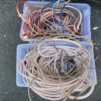Lot Of Loose Speaker Wire