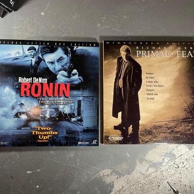 Two Laser Discs Including Primal Fear