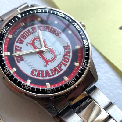 Boston Red Sox 2017 World Series Game Time Men’s Watch