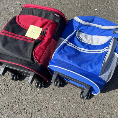 Two Rolling Canvas Coolers