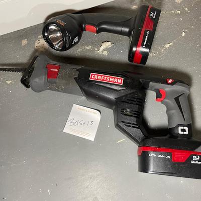 Craftsman Saws-all And Light
