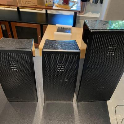 Three Martin Logan Speakers