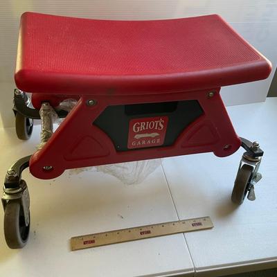 Rolling Garage Stool