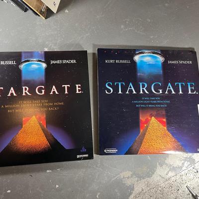 Two Stargate Laser Discs