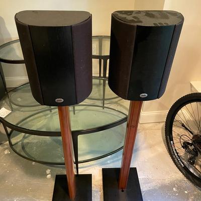 Pair Of PSB Speakers With Stands
