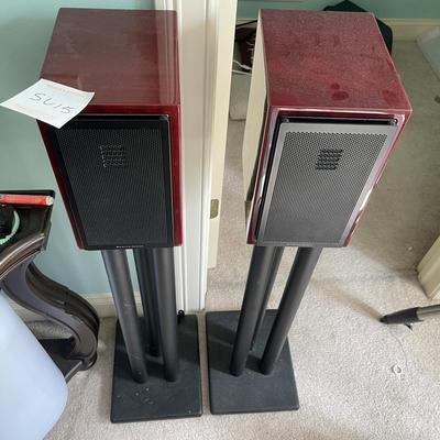 Martin Logan Motion LX16 Pair Of Speakers On Stands