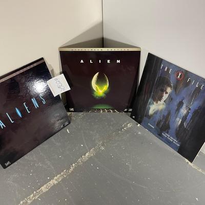 Three Laser Discs Including The X Files
